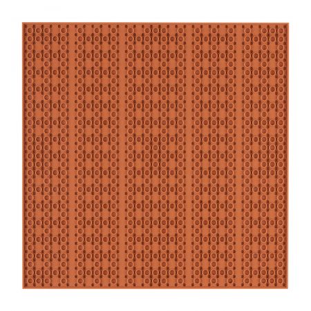 Open Bricks Baseplate 32x32 hellbraun