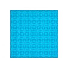 Open Bricks Baseplate 20x20 transparent Blau