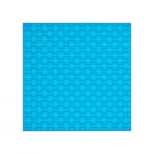 Open Bricks Baseplate 20x20 transparent Blau