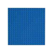 Open Bricks Baseplate 20x20 blau 4er