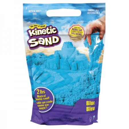 Spin Master Kinetic Sand Colour Bag Blau 907 Gramm Spin Master Kinetic Sand Colour Bag Blau 907 Gramm