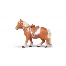 Shetland Pony mit Sattel