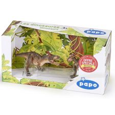 Dinosaurier Geschenkset Gorgosaurus und Stygimoloch 