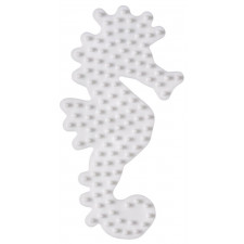 Hama® Bügelperlen Midi - Stiftplatte Seepferdchen