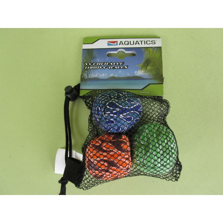 Neopren Tauchbälle 3er Set 5cm