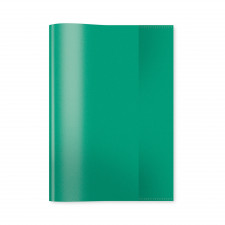Heftschoner A5 grün, transparent