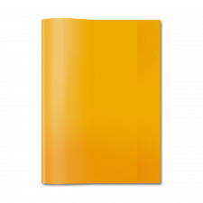 Heftschoner A4 orange transparent