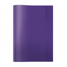Heftschoner A4 Violett transparent Kunststoff