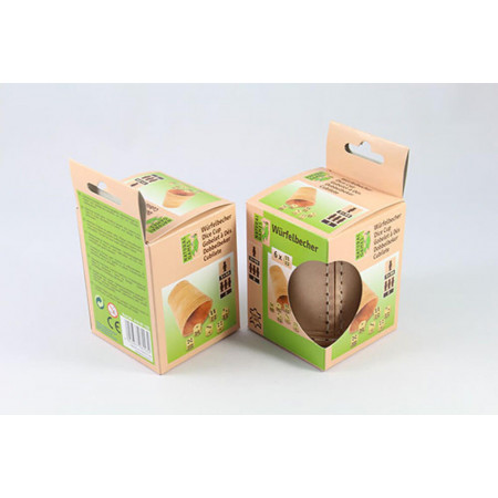 Natural Games Lederwürfelbecher mit 6 Würfeln Natural Games Lederwürfelbecher mit 6 Würfeln