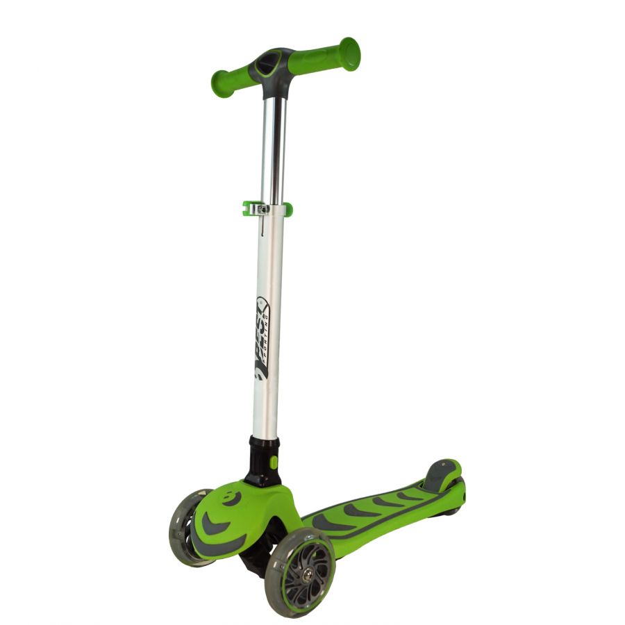 Kick Scooter 4-Wheel grün