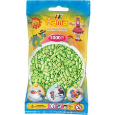 HAMA Bügelperlen Midi - Pastell Grün 1000 Perlen