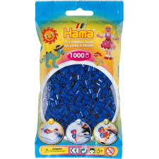 HAMA Bügelperlen Midi - Blau 1000 Perlen