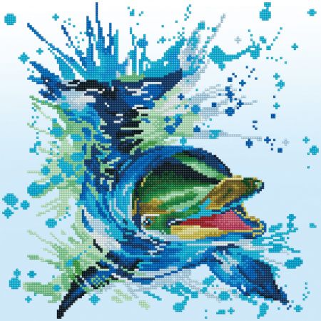 DIAMOND DOTZ Flipper 40x40 cm