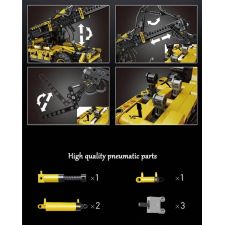 Pneumatischer Teleskop Container Gabelstapler
