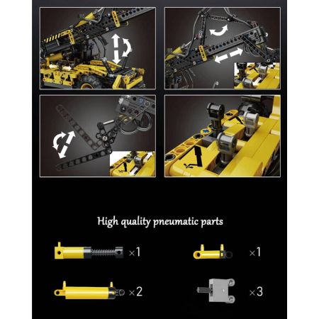 Pneumatischer Teleskop Container Gabelstapler