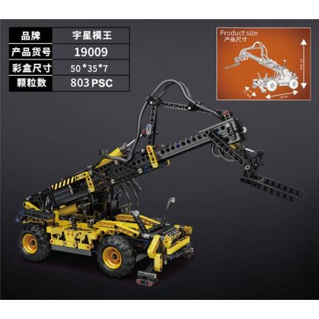 Pneumatischer Teleskop Container Gabelstapler