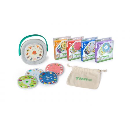 TIMIO® Starter Kit: Player + 5 Discs