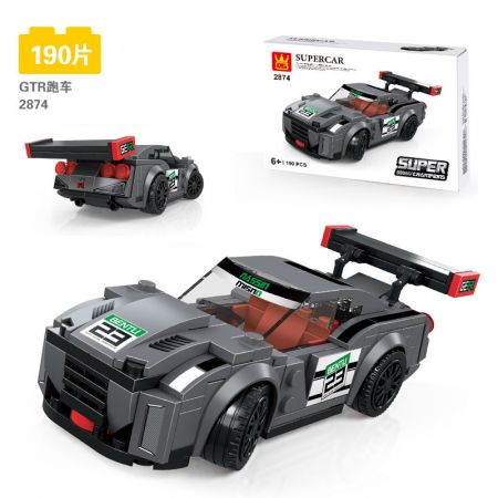 Wange - Sportwagen grau