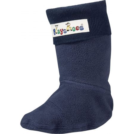 Fleece-Stiefel-Socke marine 24/25