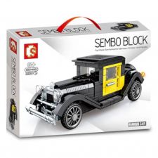 Sembo Block - Oldtimer schwarz/gelb
