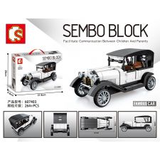 Sembo Block - Oldtimer weiss