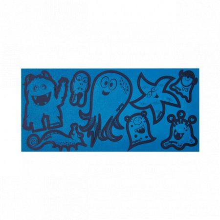 Reflexie-Sticker blau