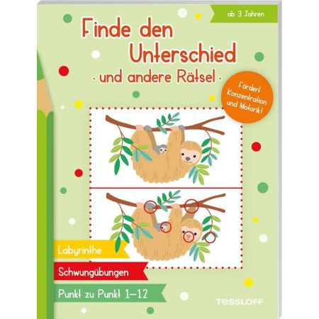 Finde den Unterschied und andere Rätsel