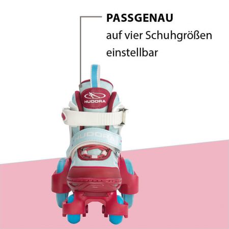 Rollschuh my first Quad LED girl Gr. 26-29