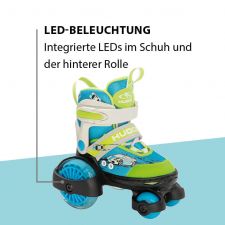 Rollschuh my first Quad LED boy Gr. 26-29