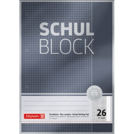 Schulblock A4 5 Blatt Lin 26 Premium