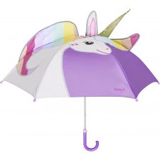 Regenschirm Einhorn flieder