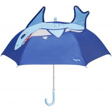 Regenschirm Hai blau