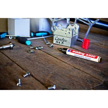 e-3300 permanent marker blau
