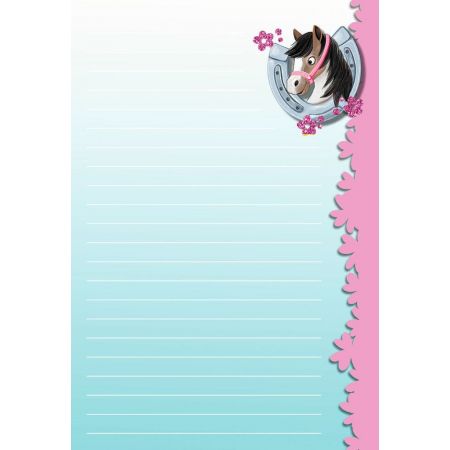 Pferde Briefpapier Set