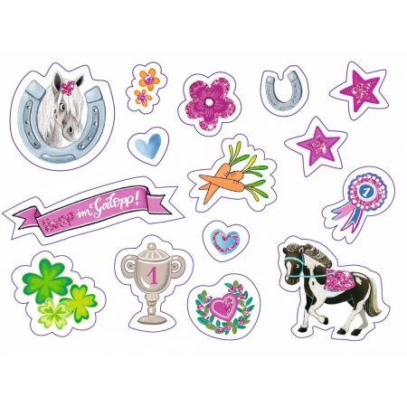 Pferde Briefpapier Set