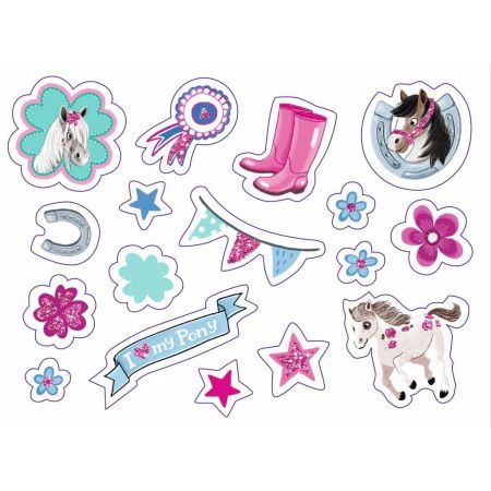 Pferde Briefpapier Set