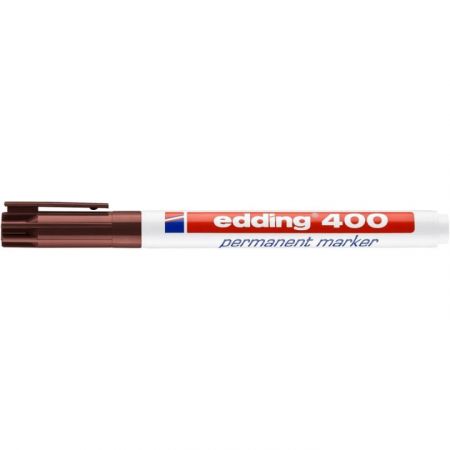 e-400 permanent marker braun