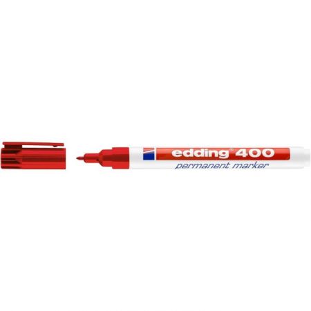e-400 Permanentmarker rot