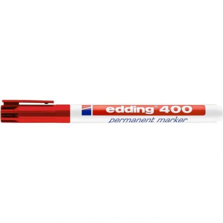 e-400 Permanentmarker rot