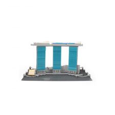 Wange Architect Set Marina Bay Sands Hotel Singapur
