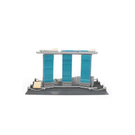 Wange Architect Set Marina Bay Sands Hotel Singapur