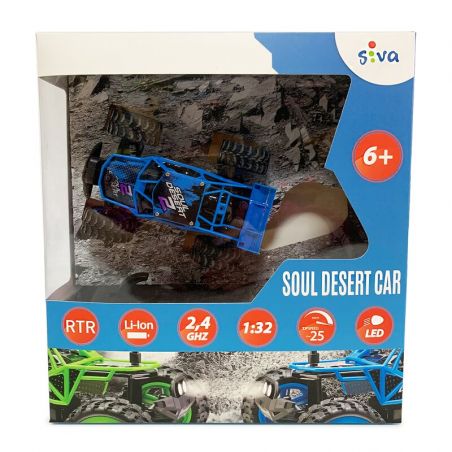 Soul Desert Car 2,4 GHz RTR 1:32 blau