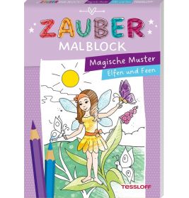 Zaubermalblock. Magische Muster Elfen