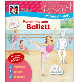 WIW Junior Mitmachheft Komm mit zum Ballett