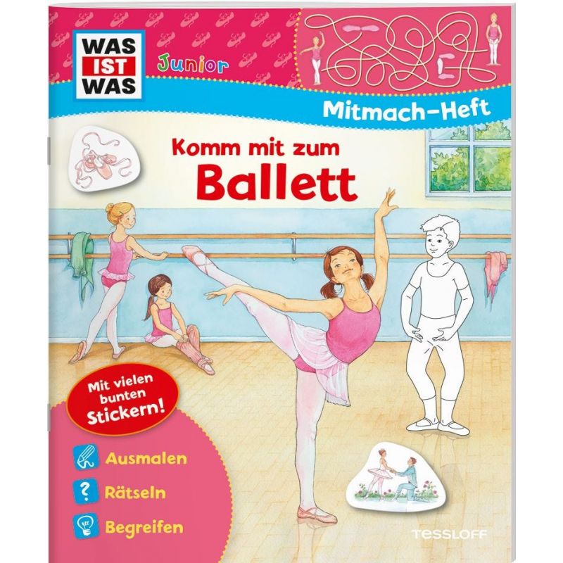 WIW Junior Mitmachheft Komm mit zum Ballett