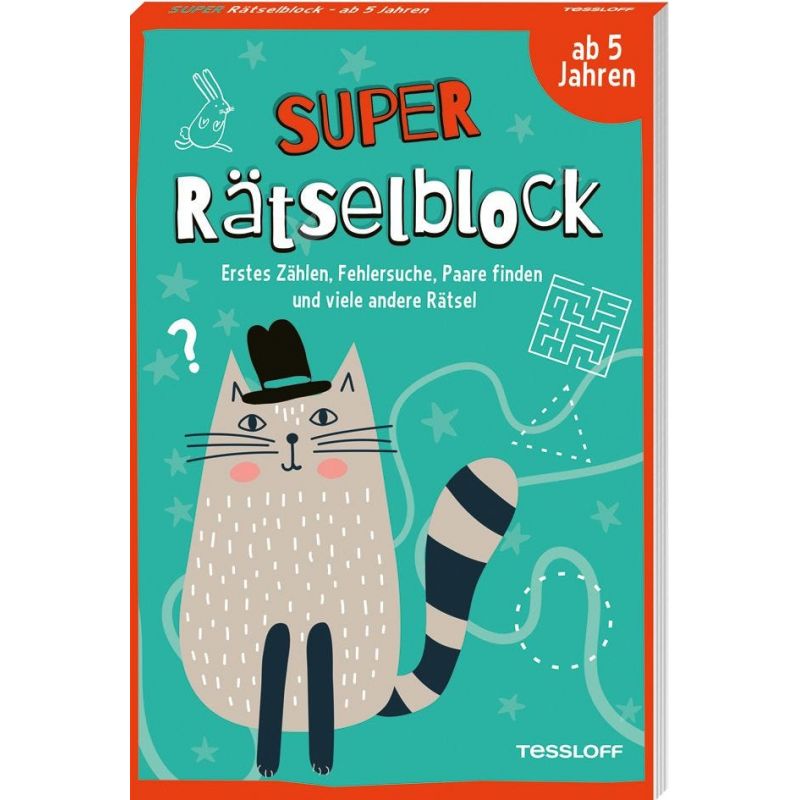 Super Rätselblock ab 5 Jahre, Zählen Super Rätselblock ab 5 Jahre, Zählen