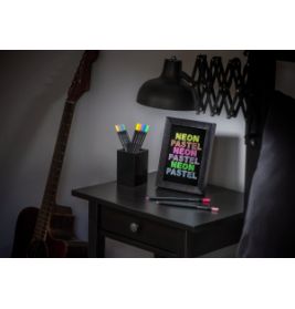 Buntstifte Black Edition Neon + Pastell