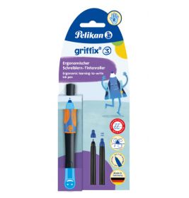 Tintenschreiber griffix T2NBKR Neon Black R