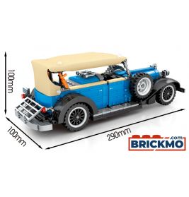 Sembo Blauer Oldtimer mit Pull Back-Funktion