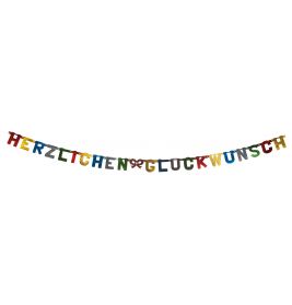 Girlande "Herzlichen Glückwunsch